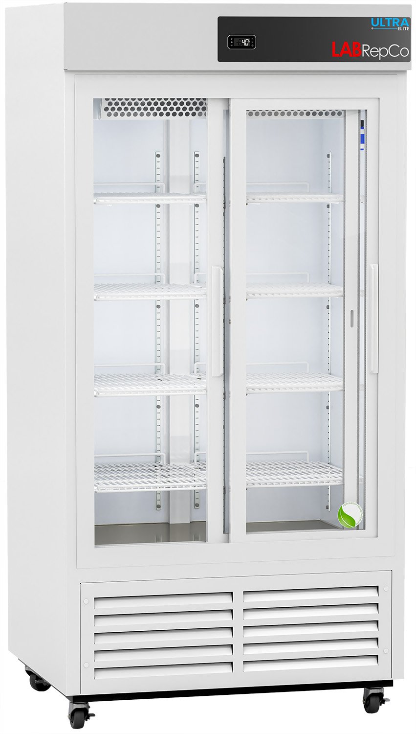 LabRepCo Ultra Elite Series 33 Cu. Ft. Laboratory Refrigerator with Variable Speed Compressor | Sliding Glass Door - Image 2