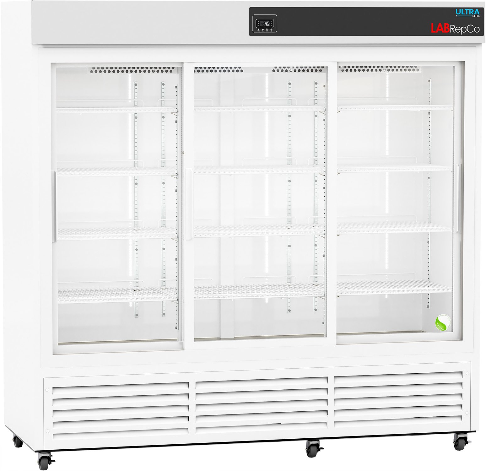 LabRepCo Ultra Elite Series 69 Cu. Ft. Laboratory Refrigerator with Variable Speed Compressor | Sliding Glass Door