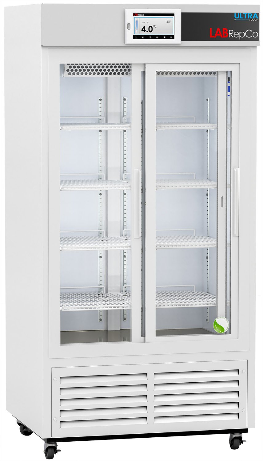 LabRepCo Ultra Touch Series 33 Cu. Ft. Laboratory Refrigerator with Variable Speed Compressor | Sliding Glass Door - Image 2