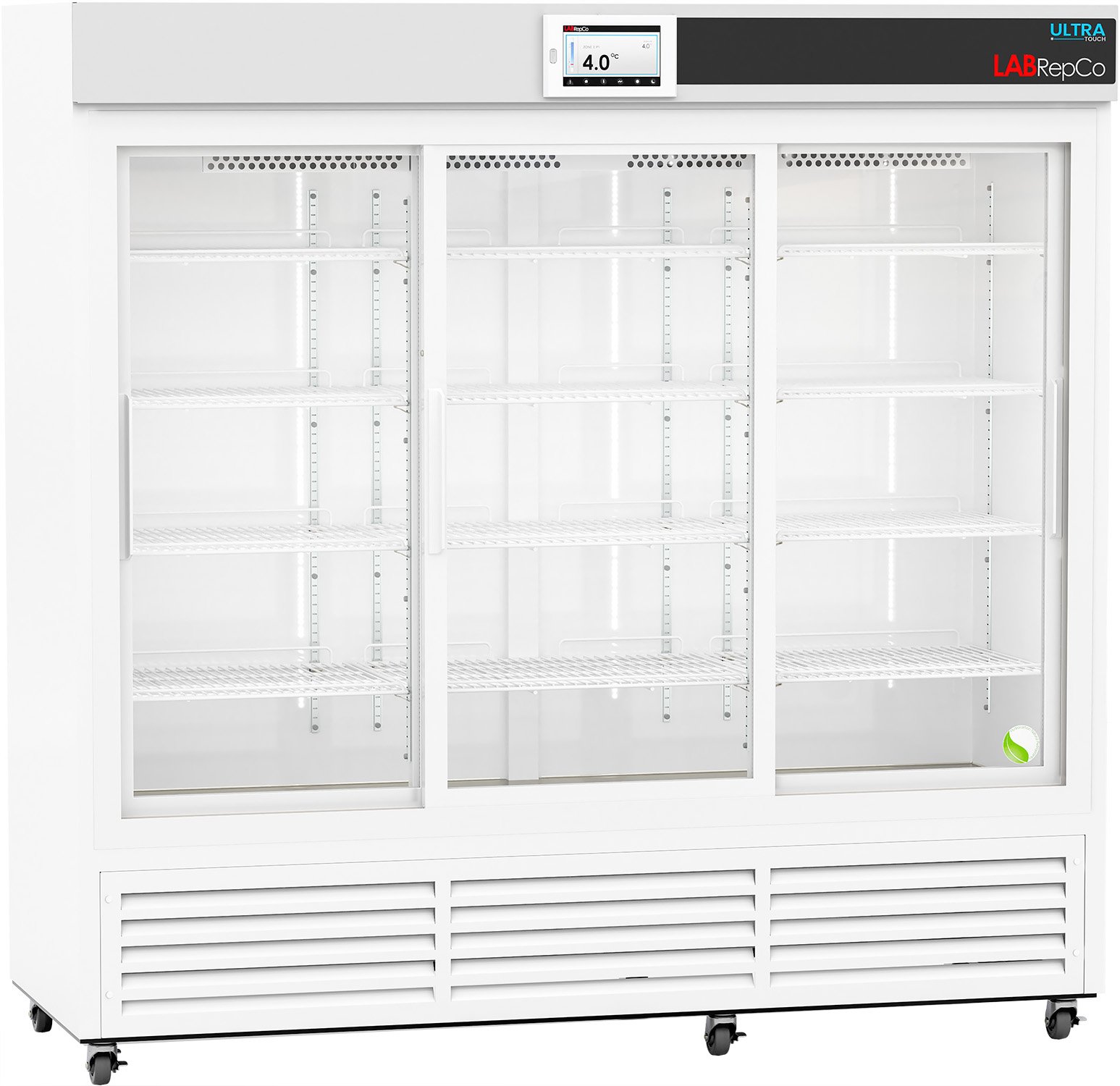 LabRepCo Ultra Touch Series 69 Cu. Ft. Laboratory Refrigerator with Variable Speed Compressor | Sliding Glass Door