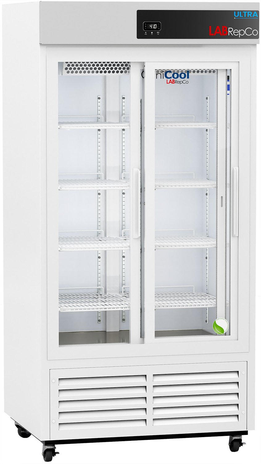 LabRepCo Ultra Series 33 Cu. Ft. Pharmacy Refrigerator | Sliding Glass Door - Image 2