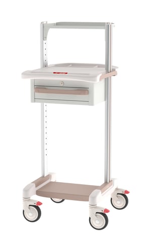 Metro Nimbl NB50-BAS1 50" General Use Supply Cart