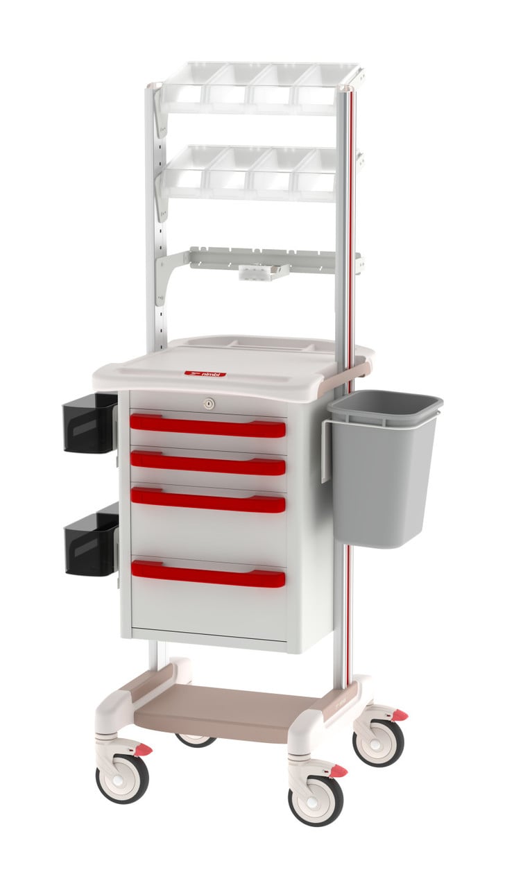 Metro Nimbl NB62-SUP1 62″ Medical Supply Cart