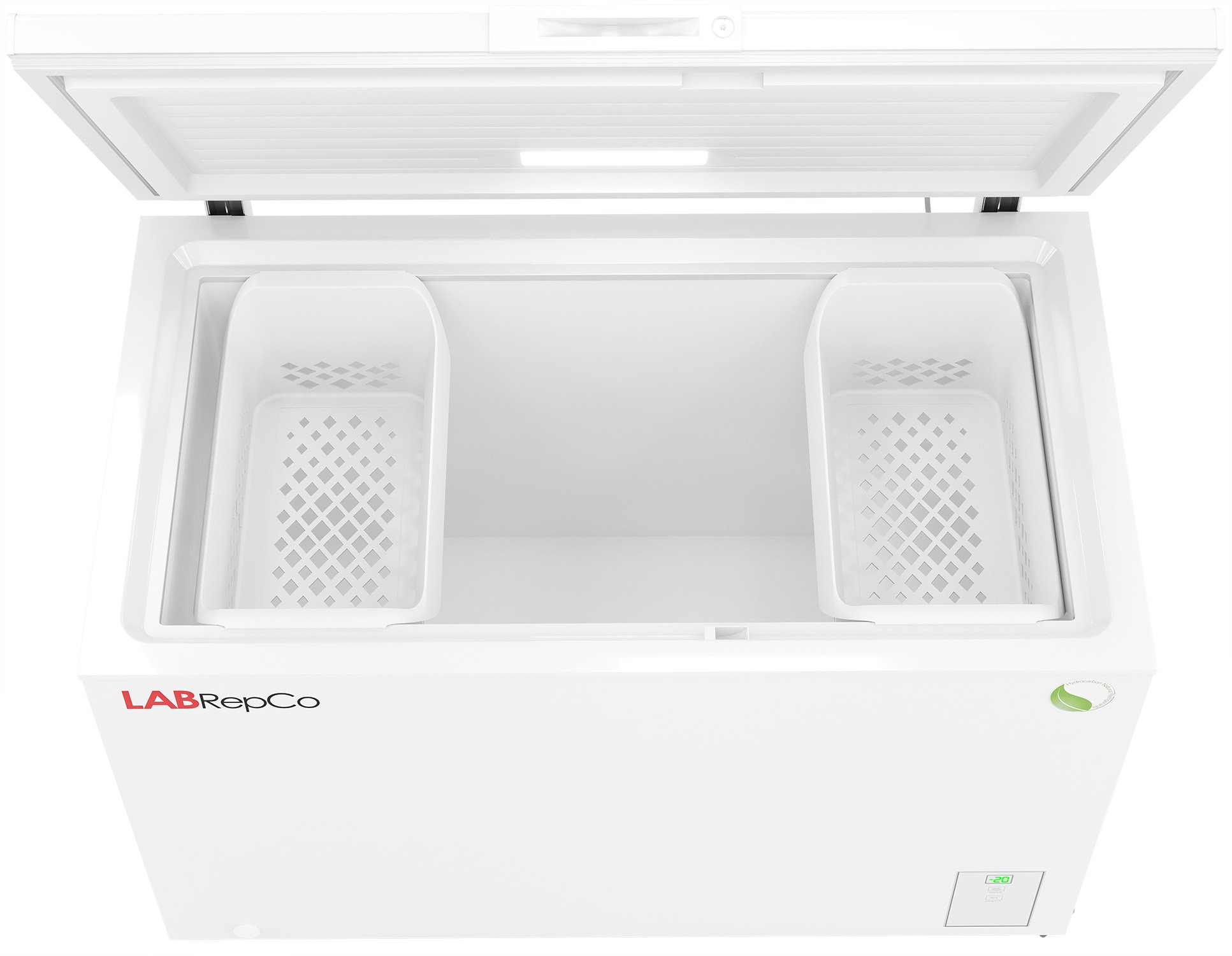 LabRepCo Silver Series 15 Cu. Ft. Laboratory Chest Freezer (-20°C) with Natural Refrigerants | Manual Defrost - Image 2