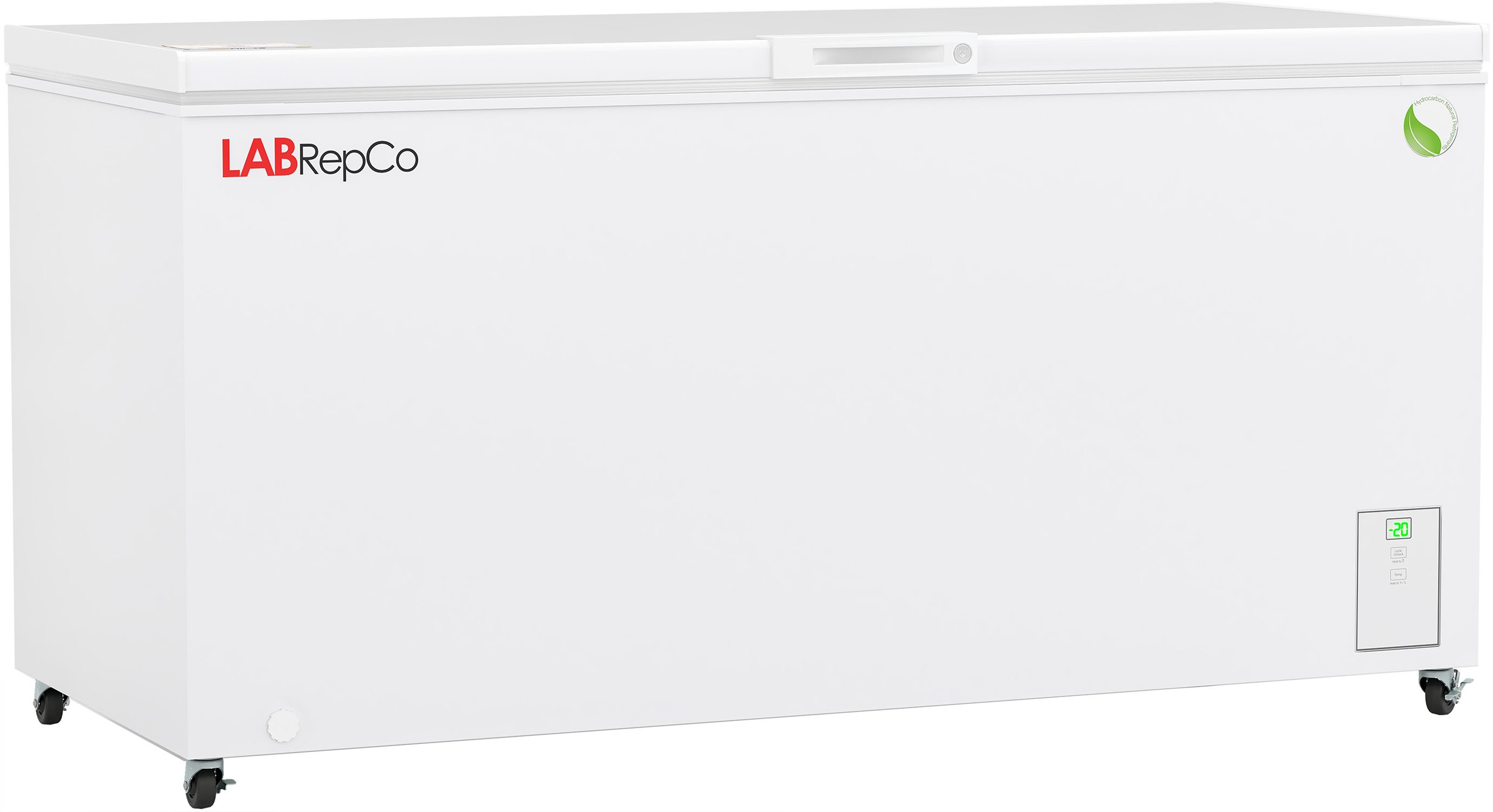 LabRepCo Silver Series 20 Cu. Ft. Laboratory Chest Freezer (-20°C) with Natural Refrigerants | Manual Defrost