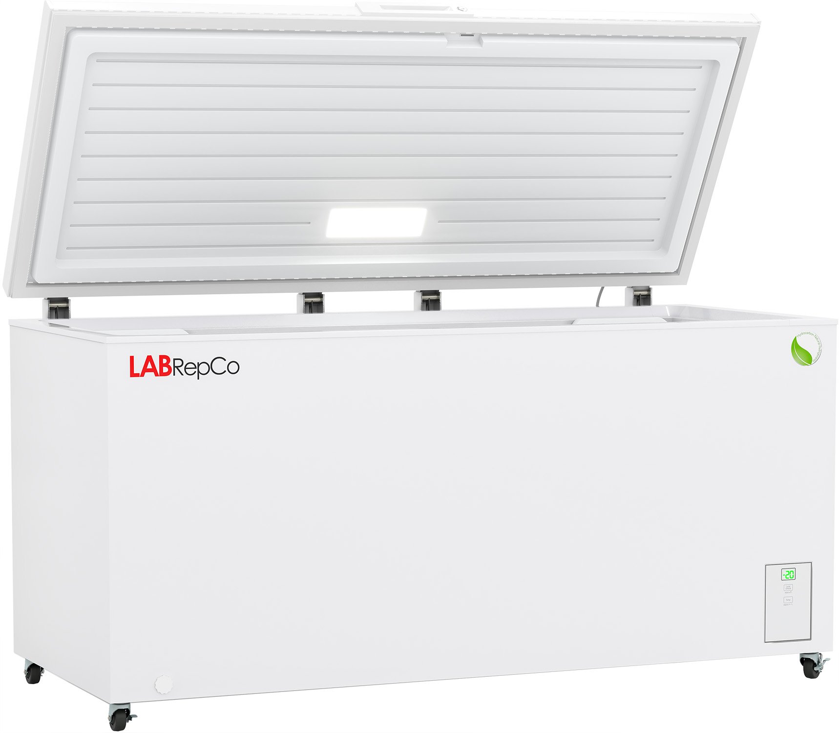 LabRepCo Silver Series 20 Cu. Ft. Laboratory Chest Freezer (-20°C) with Natural Refrigerants | Manual Defrost - Image 2