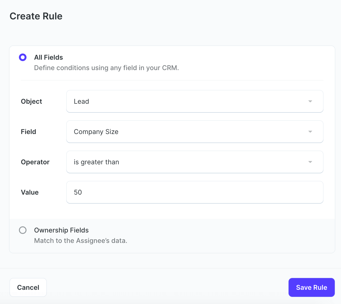 Chili Piper routing rules