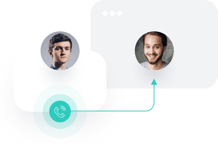 Lead routing to the first available sales rep