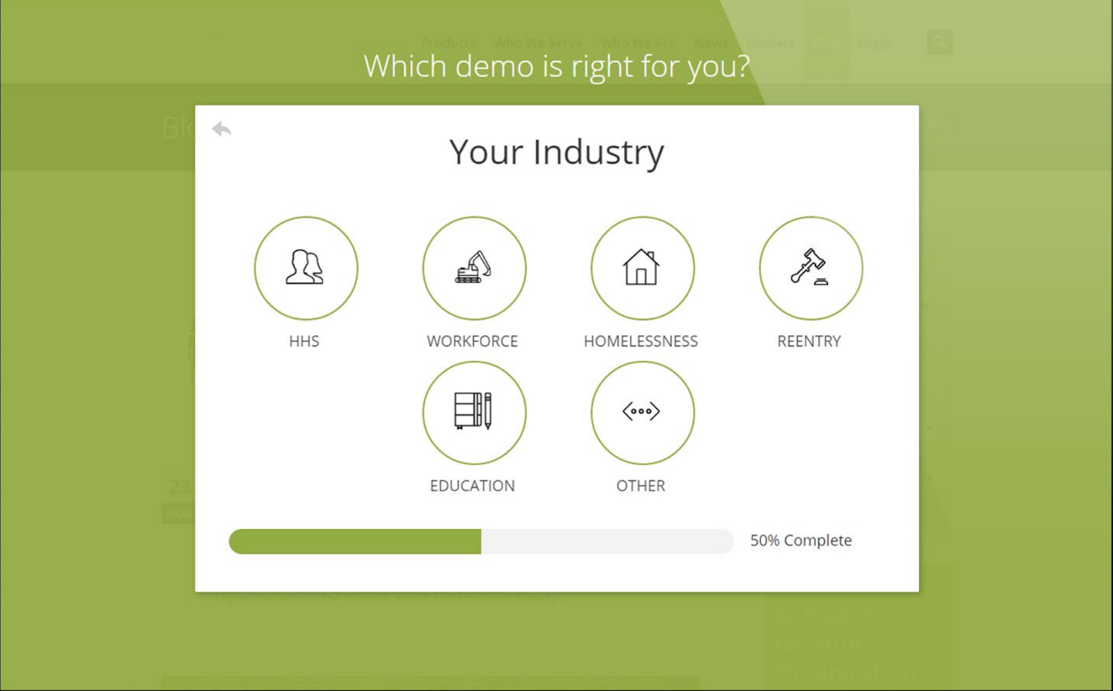 Quizzes for lead qualification