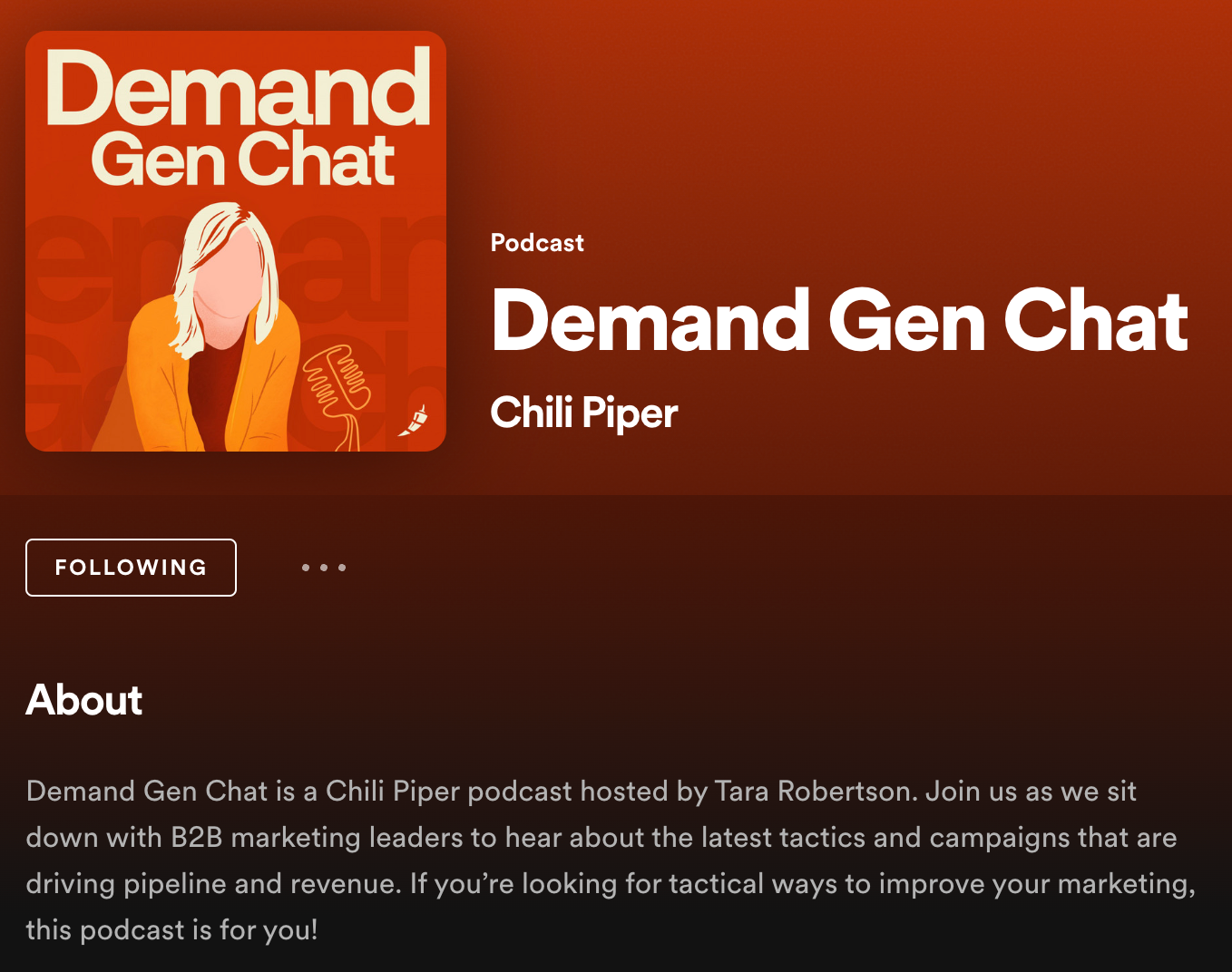 Demand Gen Chat Spotify profile