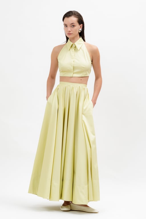 Karolina cropped shirt 