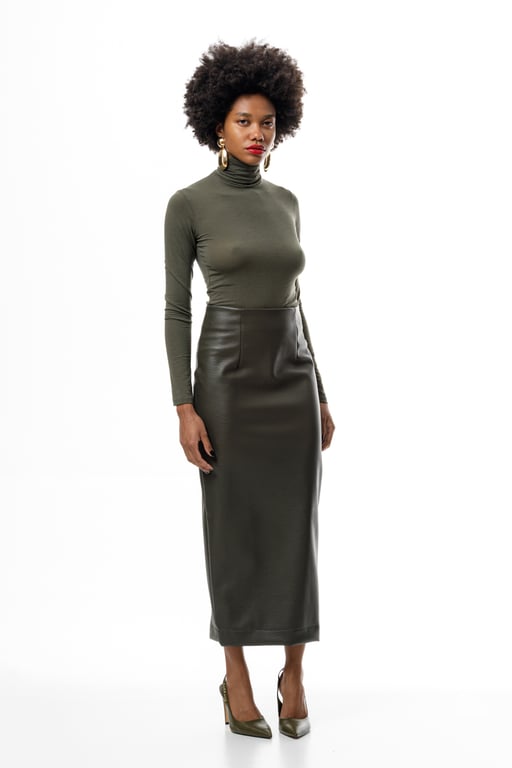 Jade Pencil Skirt