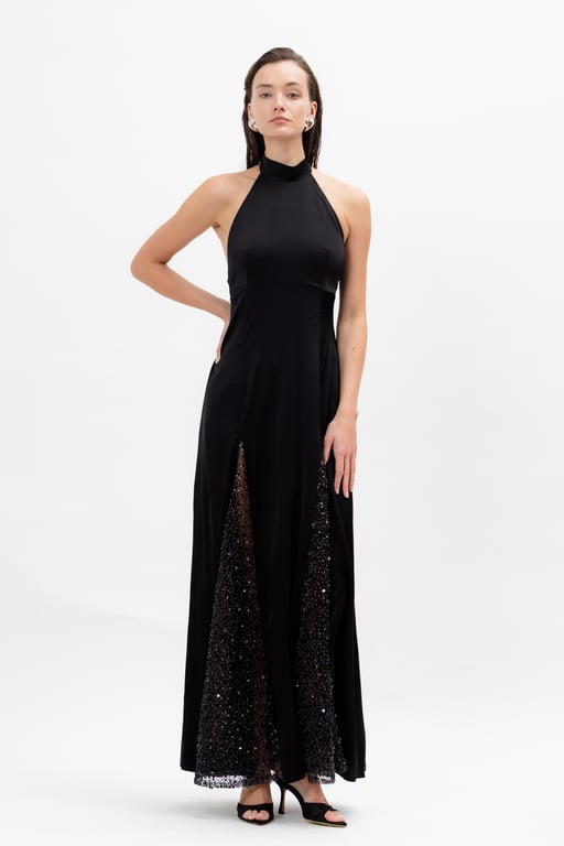 Alexa maxi dress black