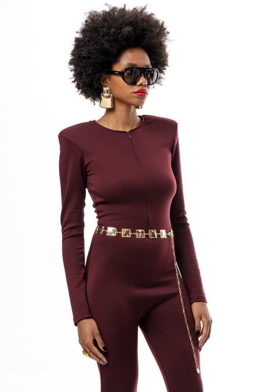 Square Chain Belt 