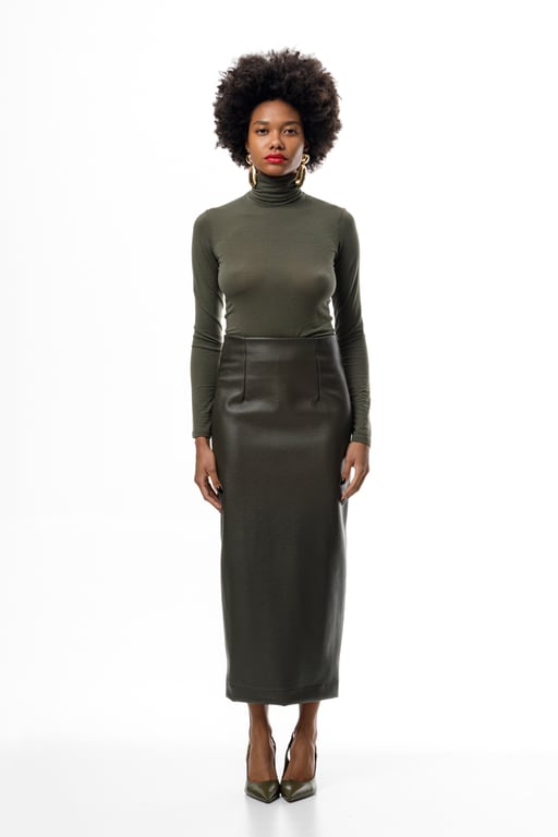Jade Pencil Skirt