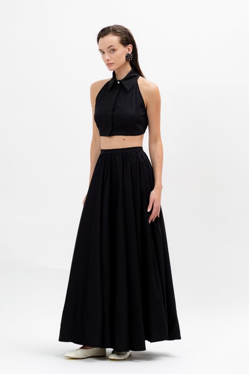 Karolina cropped shirt