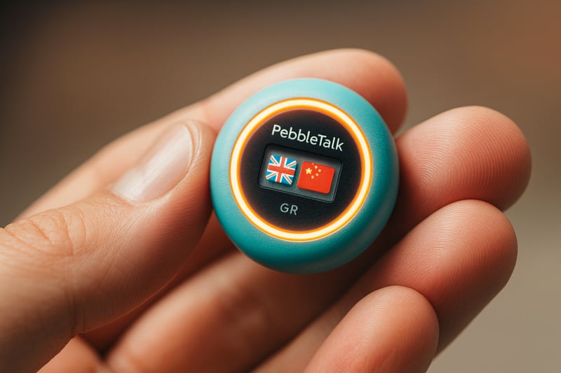PebbleTalk – The Pocket-Sized Translator That Sold Out Fast