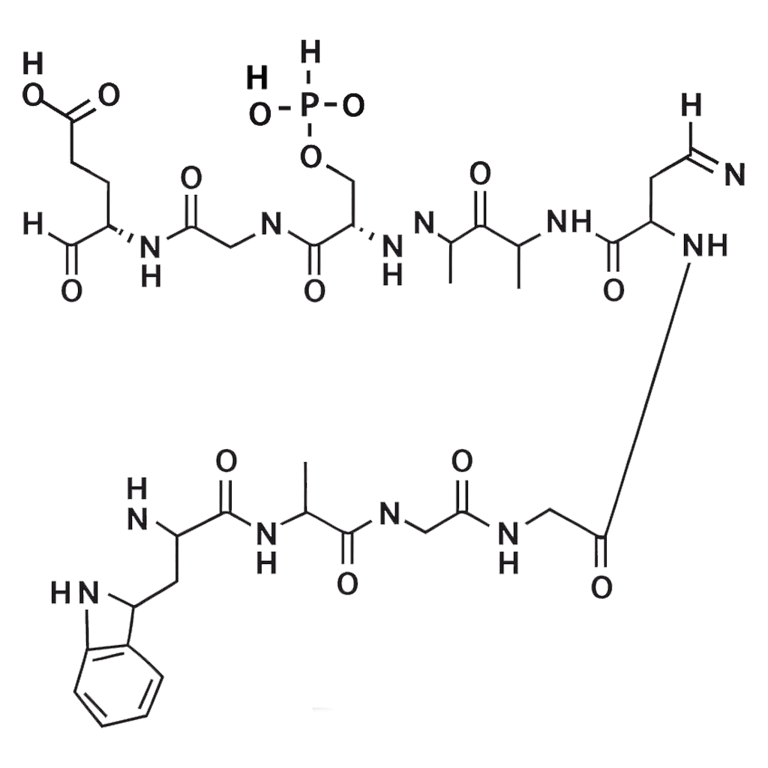 DSIP molecular structure