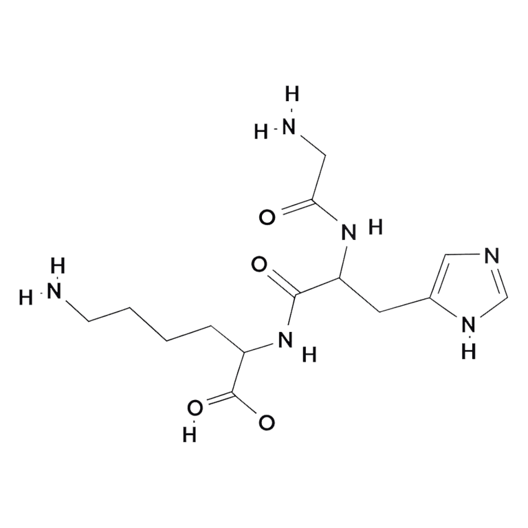 GHK-Cu molecular structure