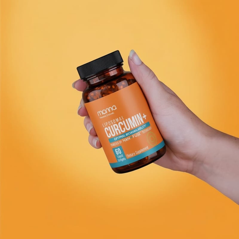 Liposomal Curcumin+ Softgels view 1