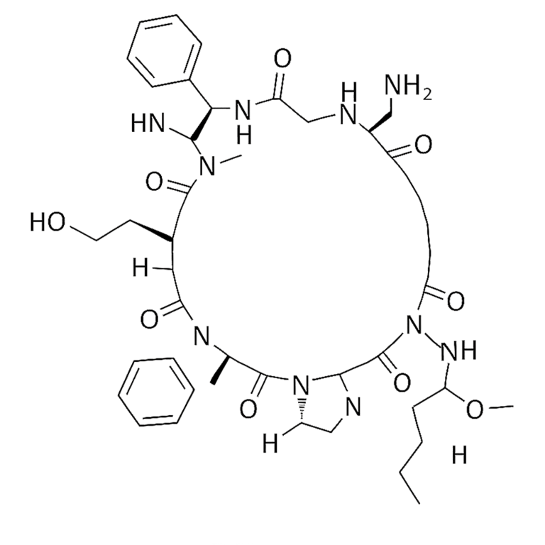 PT-141 molecular structure