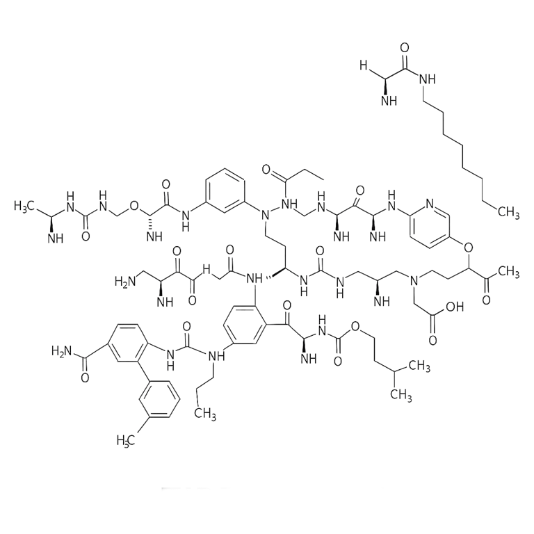 GLP-2 molecular structure
