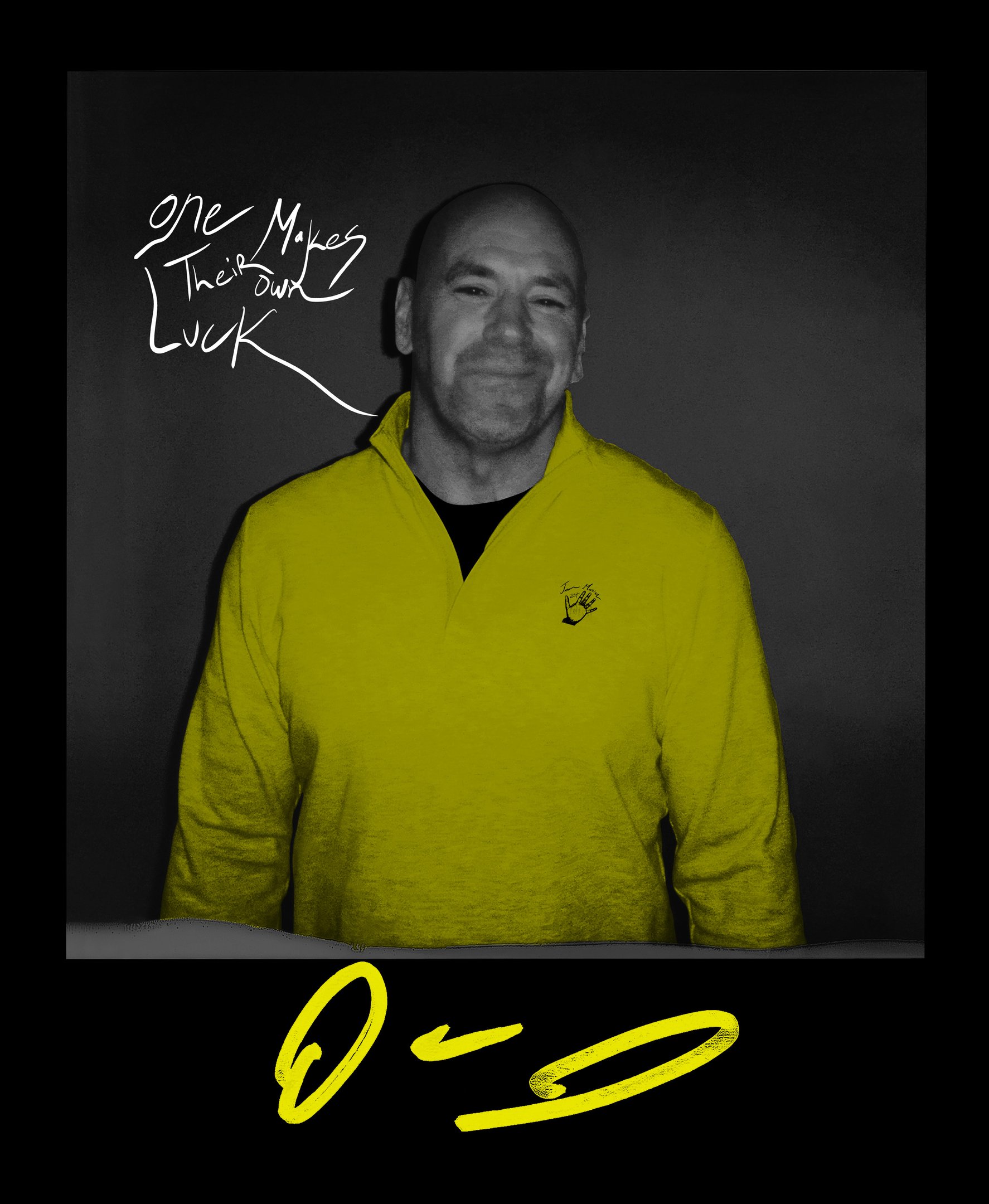 Dana White portrait by Jason Martinez