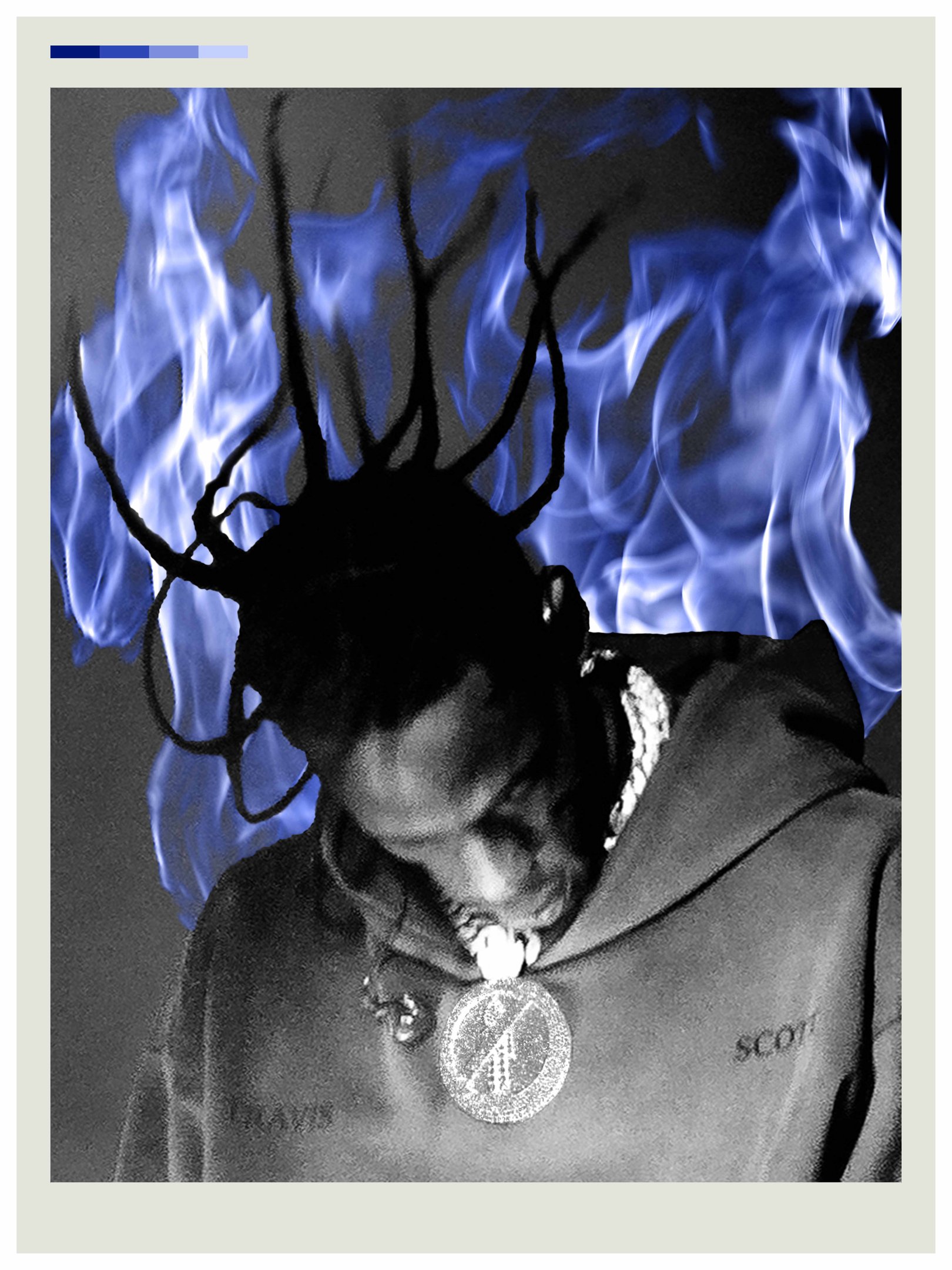 Travis Scott poster by Jason Martinez