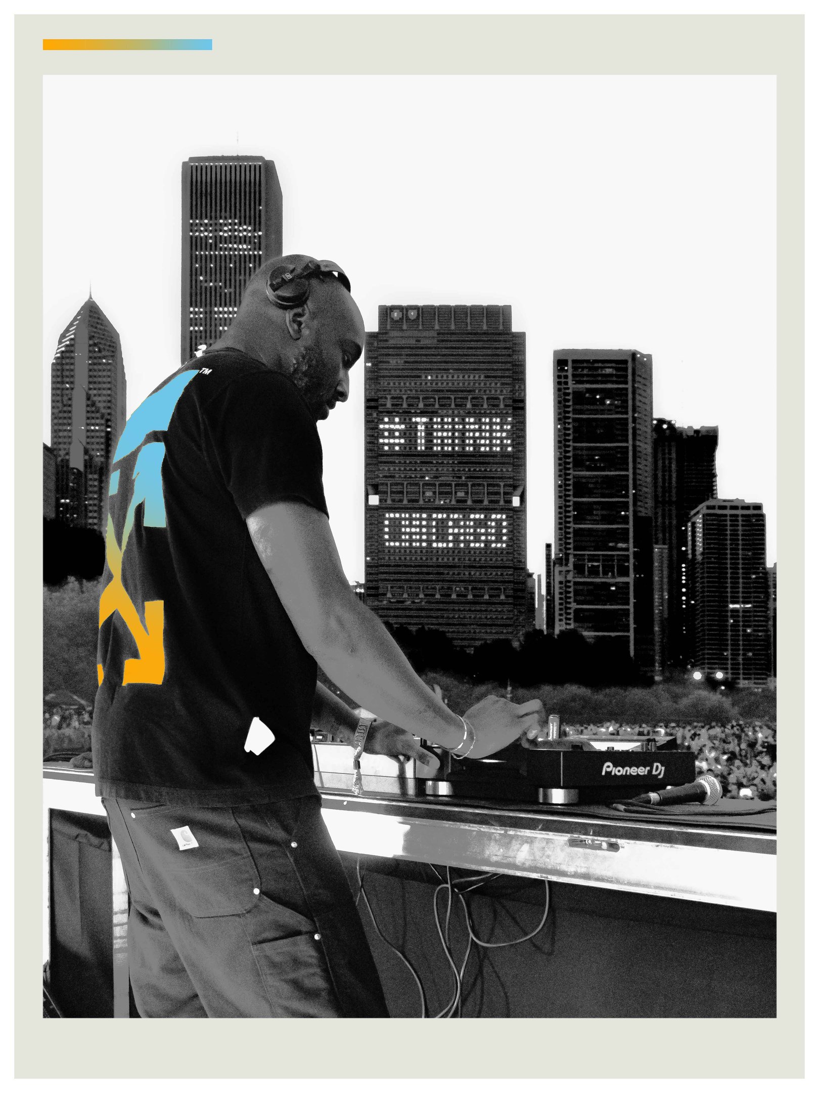 Virgil Abloh poster by Jason Martinez