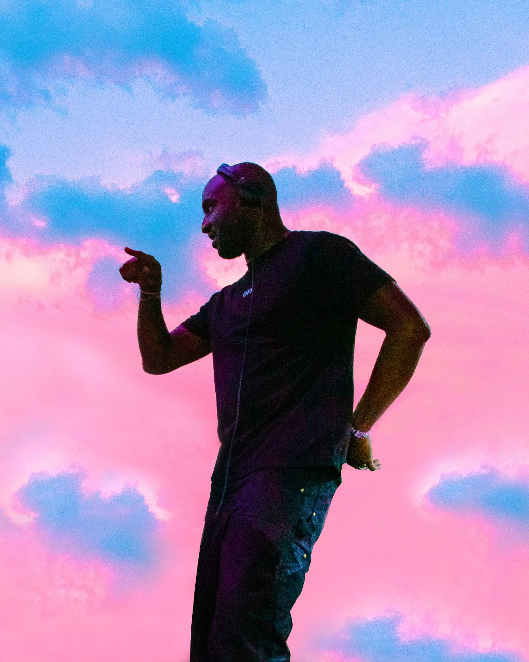Virgil Abloh sticker artwork by Jason Martinez