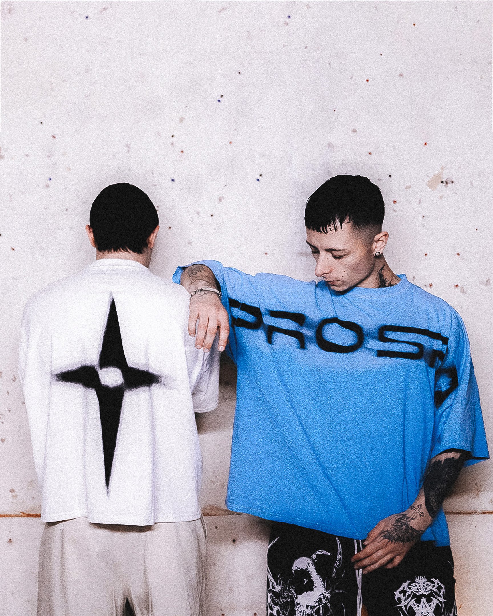 Prospa Wide Tee, Harvey × Gosha