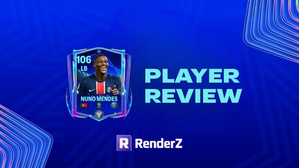 110 OVR UCL RTTF Nuno Mendes Player Review 
