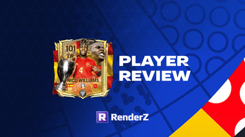 104 OVR EURO Best XI Nico Williams Player Review
