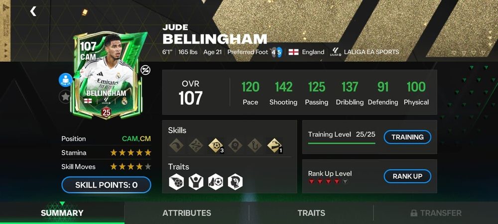 107 OVR Anniversary Jude Bellingham Player Review