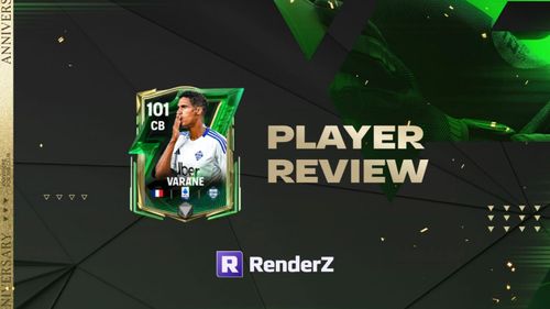 104 OVR Anniversary Raphael Varane Player Review 