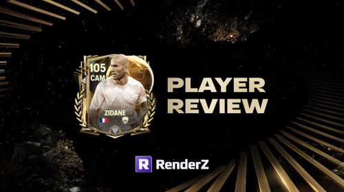 110 OVR Ballon d'Or Zinedine Zidane Player Review