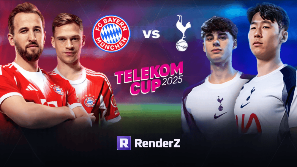 Watch FC Bayern München vs Tottenham Hotspur LIVE in FC Mobile 