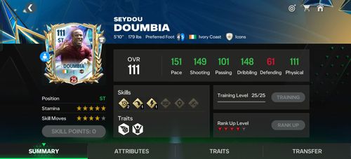 111 OVR TOTS Doumbia Player Review 