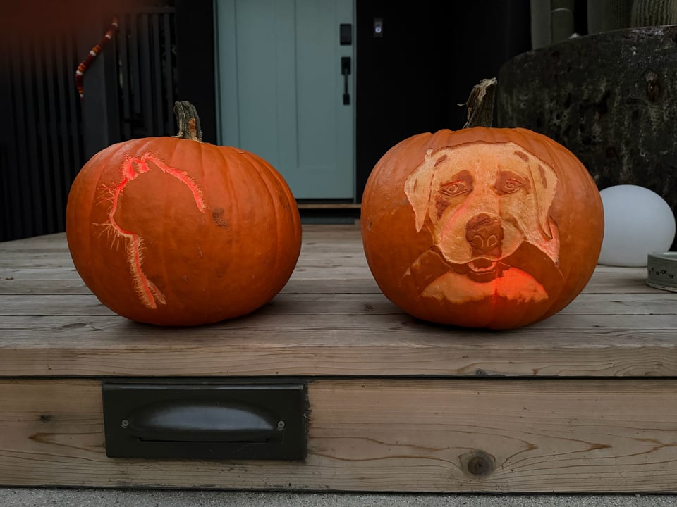 More pumpkins