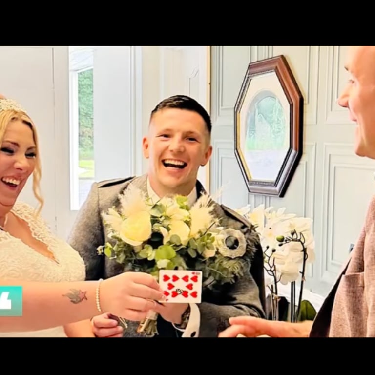 Stephen - Magician performing