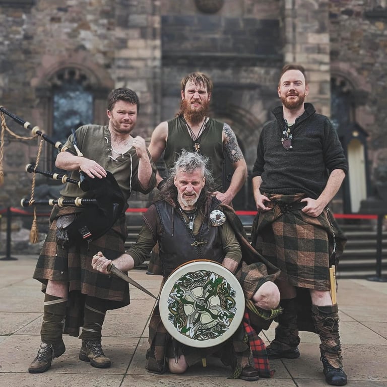 SWE Tribal Pipes & Drums performing live