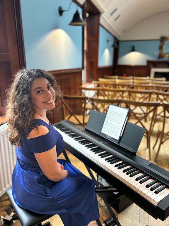 Timothea Piano performing