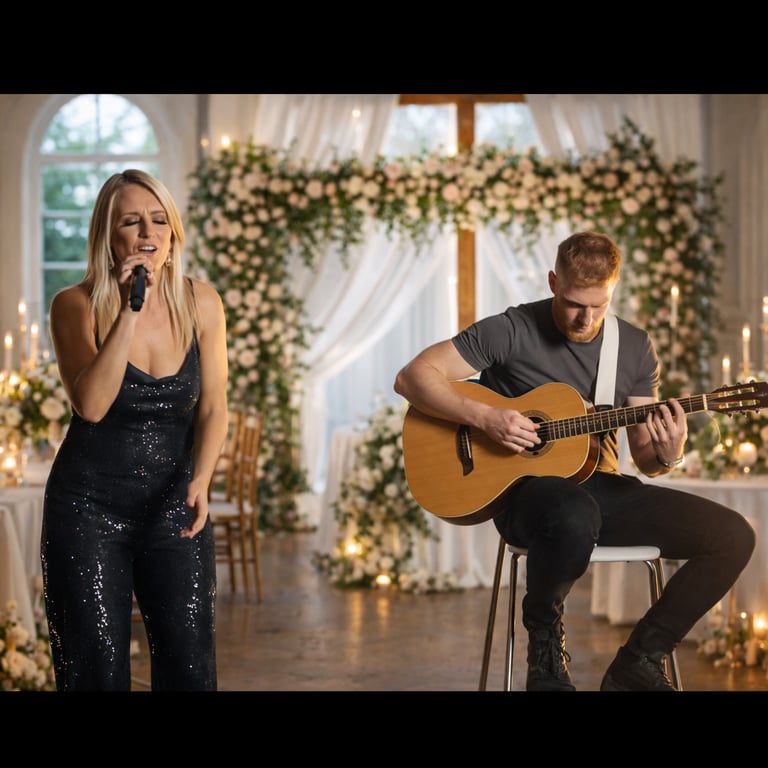 Kirsty & Ryan performing live