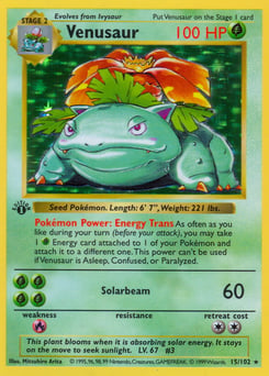 Venusaur – Rare Holo – Base