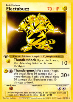Electabuzz – Rare – Base