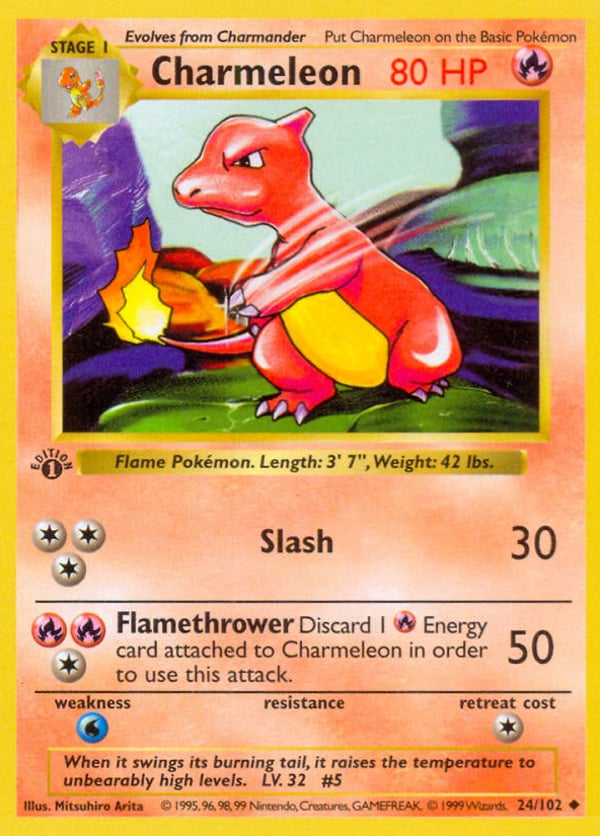 Charmeleon – Uncommon – Base