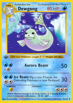Dewgong – Uncommon – Base