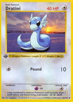 Dratini – Uncommon – Base