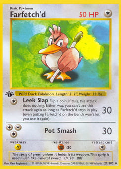 Farfetch'd – Uncommon – Base