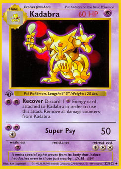 Kadabra – Uncommon – Base
